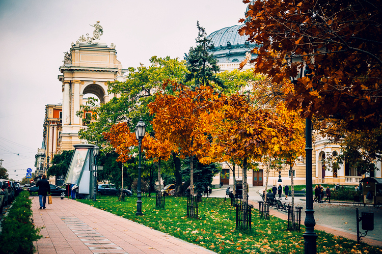 Осень в Одессе